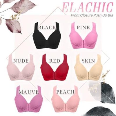 ElaChic Plus Size Push Up Bra