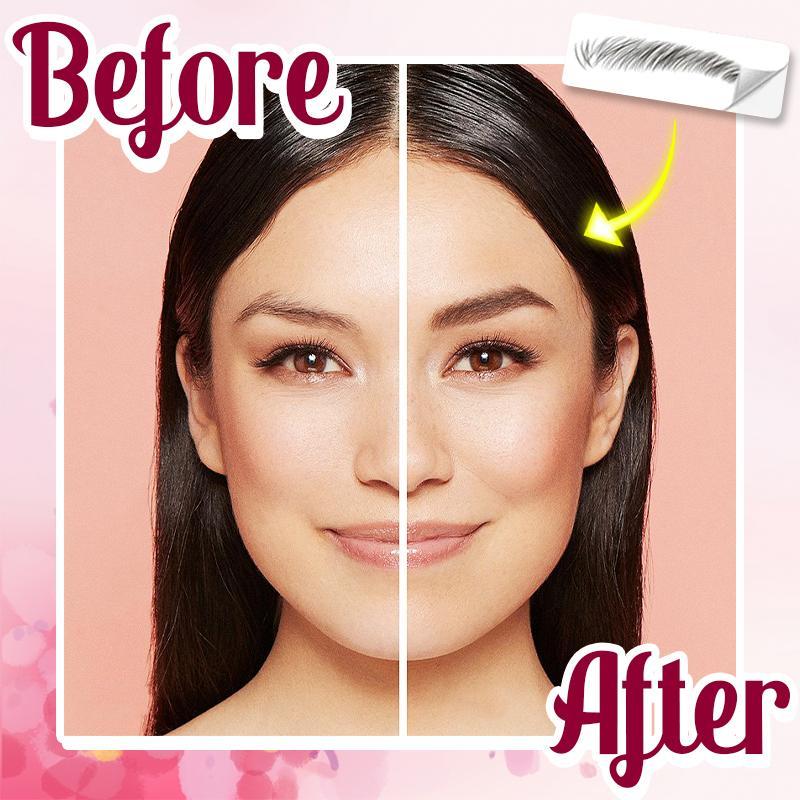 4D Hair-Like Eyebrows Stamp (10 pairs) - Image 4