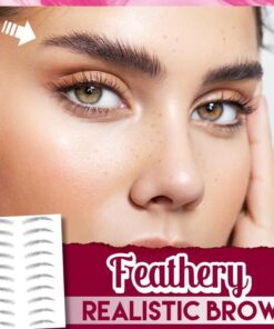 4D Hair-Like Eyebrows Stamp (10 pairs)