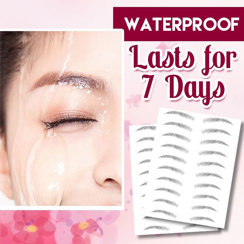 4D Hair-Like Eyebrows Stamp (10 pairs) - Image 6