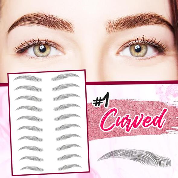 4D Hair-Like Eyebrows Stamp (10 pairs) - Image 7