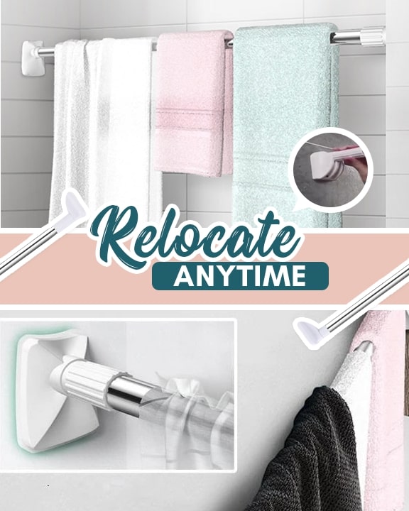 Telescopic Nail-free Hanging Rod - Image 7