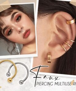 Faux Piercing Multiuse Ring
