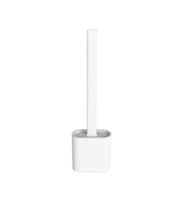 Revolutionary Silicone Flex Toilet Brush With Holder