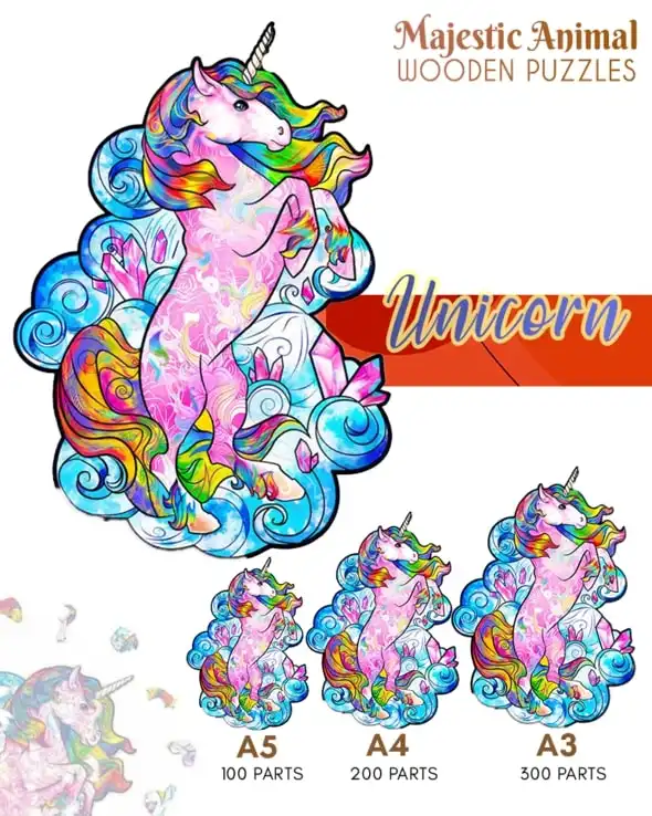 Majestic Animal Wooden Puzzles - Image 7