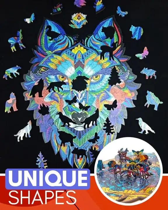 Majestic Animal Wooden Puzzles - Image 3
