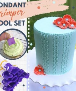 Fondant Decor Crimper Tool Set (10 pieces)