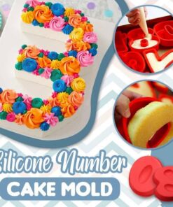 Silicone Number Cake Mold