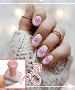 3D Flower Nail Stamper