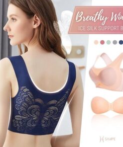 BreathyWings Ice Silk Bra (M-7XL)
