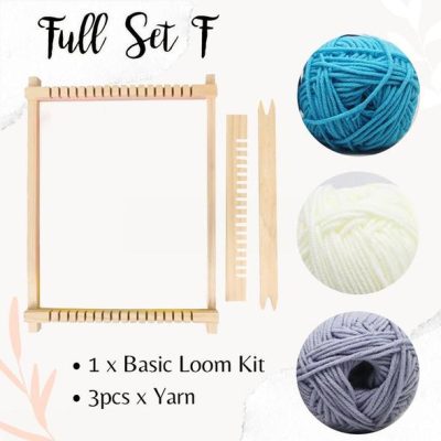 EasyWeave Weaving Loom Starter Kit,circular looms,tapestry weaving,weaving kits,frame loom weaving