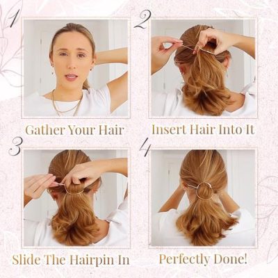Elegant Simple Bun Hairpin,Elegant,Elegant Simple,Simple Bun,Elegant Bun