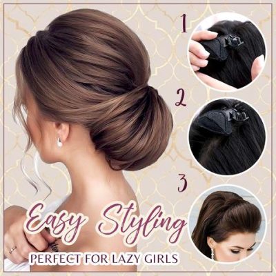 Invisible Puff Hair Clip,puff cuff,puffcuff,puff cuff hair clamp,the puff cuff