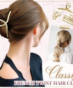 Classy Twist Hairstyle Claw Clip