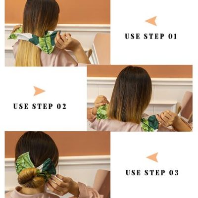 Feeon Colorful Hair Deft Bun,deft bun,Hair Bun,Colorful Hair,Feeon Deft Bun