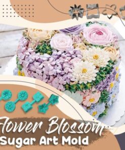 Flower Blossom Sugar Art Mold