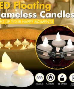 LED Floating Flameless Candles