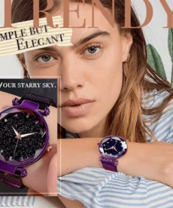 Magnetic Galaxy Starry Watch
