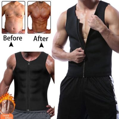 Men’s Zipper Neoprene Sauna Vest,sauna vest,Men’s Sauna Vest,Neoprene Sauna Vest,mens neoprene sauna vest