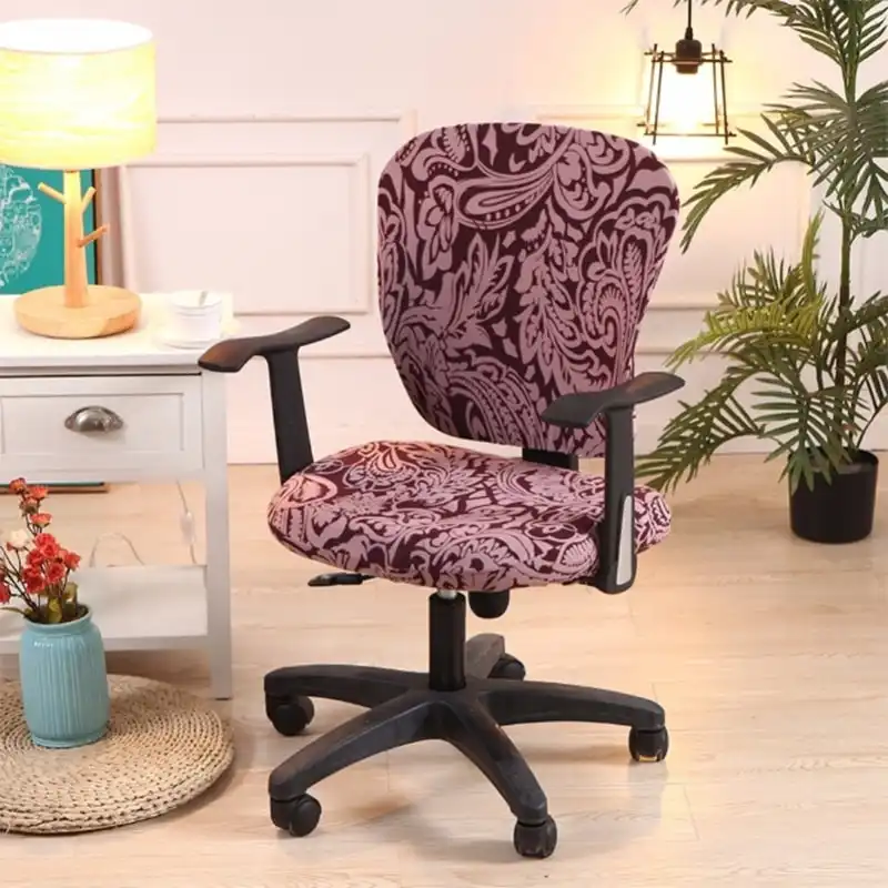 Printed Computer Chair Cover - Image 6