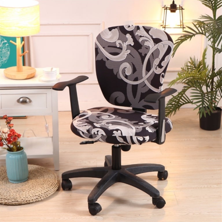 Printed Computer Chair Cover - Image 3