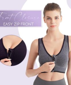 Front Closure Sports Bra