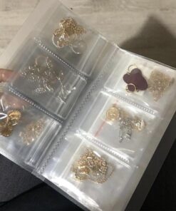 Transparent Jewelry Storage Book