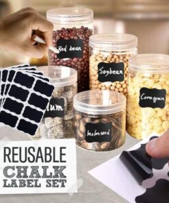 Reusable Chalk Label Set