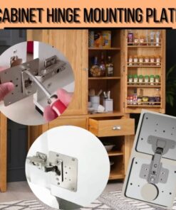 Cabinet Hinge Mounting Plates