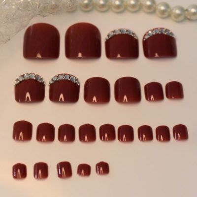 Easy Press On Gel Toe Nail