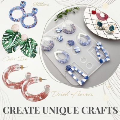 Easy Resin Earring DIY Kit,Easy Resin Earring Kit,Easy Earring DIY Kit,Resin Earring DIY Kit,Resin DIY Kit