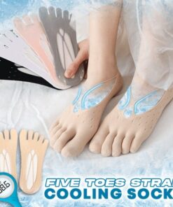 Five Toes Strap Cooling Socks