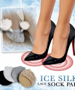 Ice Silk Lace Sock Pad