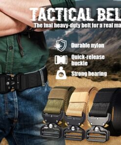 Indestructible Tactical Belt
