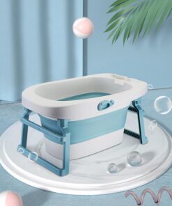 Foldable Baby Bath Tub Space Saver
