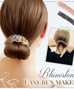 Rhinestone Easy Bun Maker