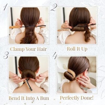 Rhinestone Easy Bun Maker