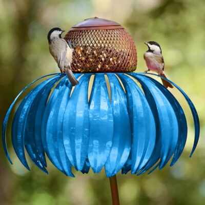 Coneflower Hummingbird Feeder,BIRD FEEDING,BIRD SEED,backyard feeder bird,HUMMINGBIRD FEEDER STAND