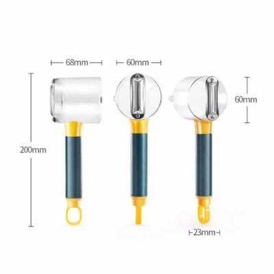 Peel Collector,peeler,peel storage box,stainless steel blade