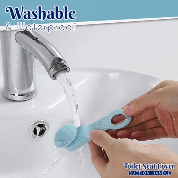 Toilet Seat Cover Suction Handle - Image 3