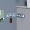 6 Hooks Adhesive Corner Hanger