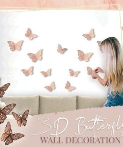3D Butterfly Wall Decoration