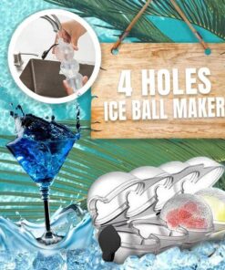 4 Holes Ice Ball Maker