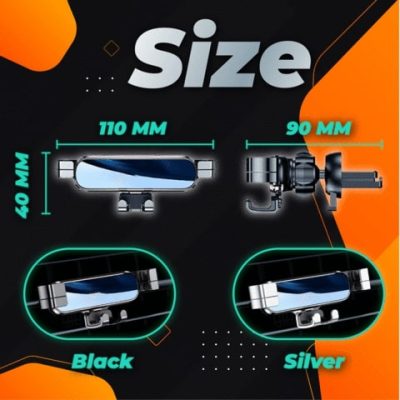 car phone holder,auto-clamp design,Auto-Clamp Car Phone Holder