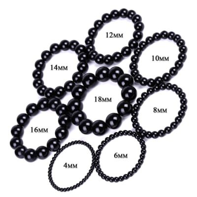 LymphDrainage Black Obsidian Bracelet,STYLISH BLACK OBSIDIAN BRACELET,TREAT LYMPHATIC DRAINAGE,Black Obsidian