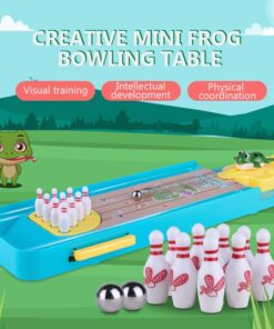Desktop Frog Bowling Game Toy