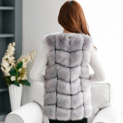 most-wanted vest,extravagant faux fur vest,Faux Fur,sleeveless,Faux Fur Vest