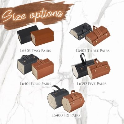 Leather Multiple Glasses Case,Glasses Case,Leather Multiple Case,Multiple Glasses Case,Leather Glasses Case