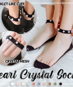 Pearl Crystal Summer Socks