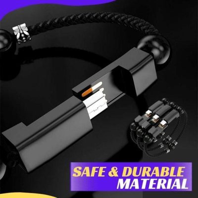 3 in 1 USB Charging Bracelet,bracelet charger,Portable Bracelet Phone Charging Cable